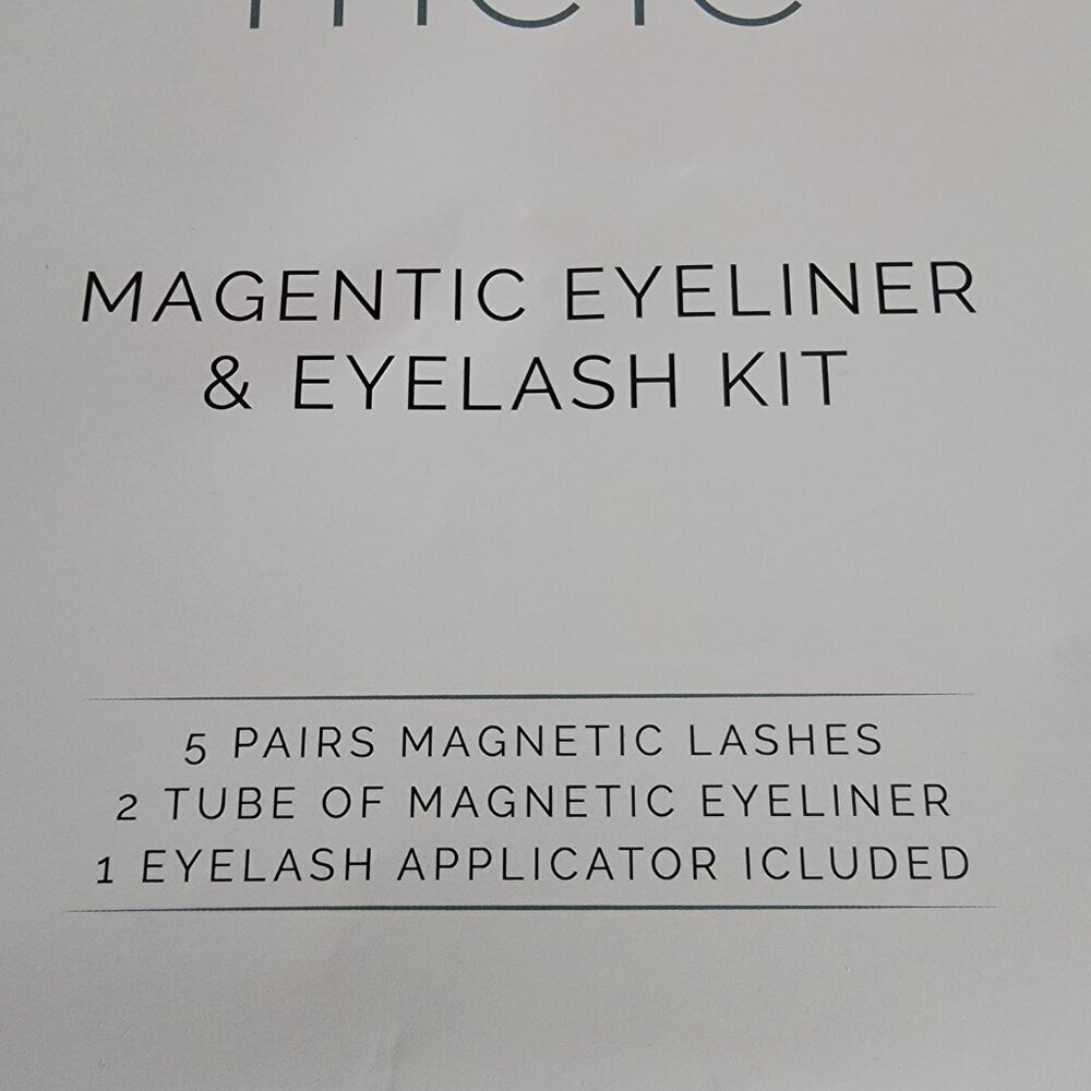 Mele Magnetic Eyelashes with Eyeliner 5 Pair Makeup Cosmetic NEW Eyelashes - Picture 2 of 10